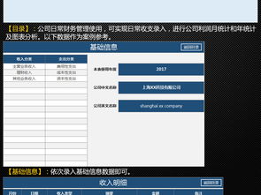 實(shí)用公司企業(yè)財(cái)務(wù)收支核算利潤統(tǒng)計(jì)管理系統(tǒng)模板 Excel格式與物業(yè)管理應(yīng)用